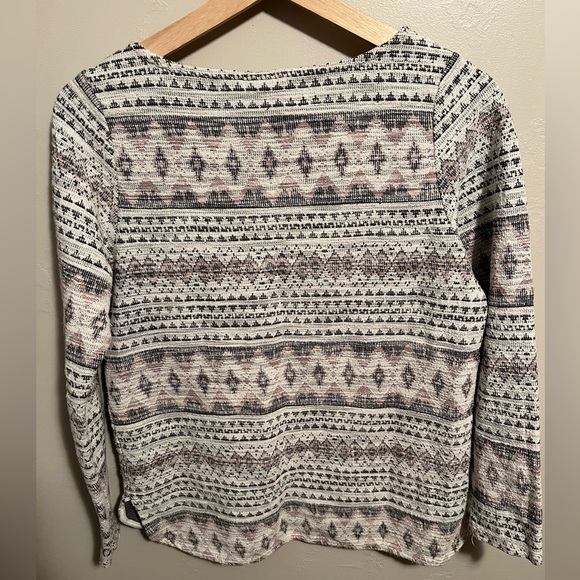 H&M Fair Isle Long Sleeve Pullover Sweater - Picture 9 of 9